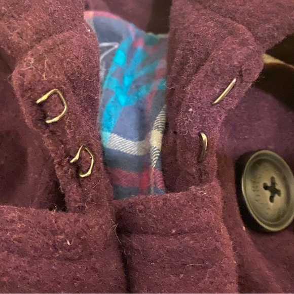 Aeropostale Wool Blend Pea Coat - Picture 6 of 7